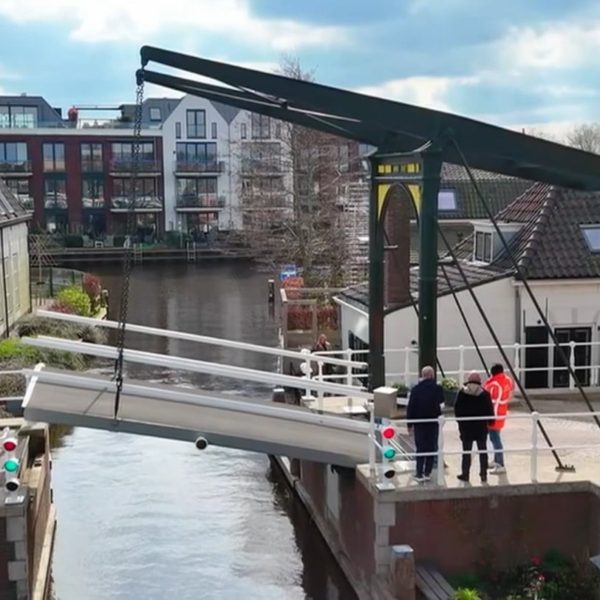 Oplevering Doesbrug in Leiderdorp